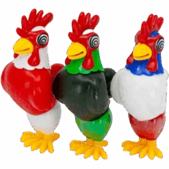 Pollo Loco Clucking Rooster Candy Dispenser - 2.82oz (80g)