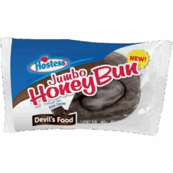 Hostess Jumbo Devil's Food Chocolate Honey Bun - 4oz (113g)