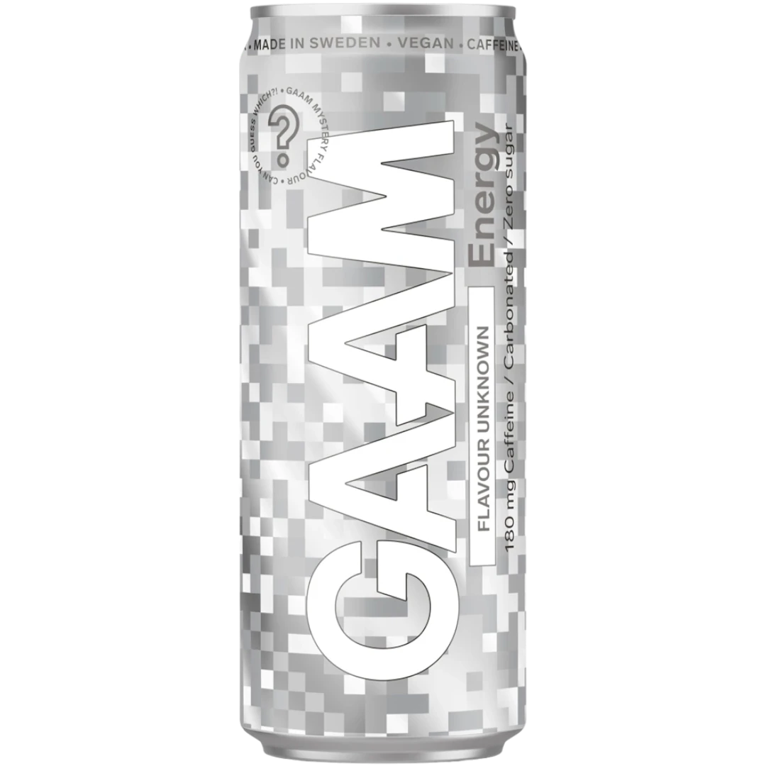 GAAM Energy Flavour Unknown (Swedish) - 11.2fl.oz (330ml) 3 GAAM Energy Flavour Unknown (Swedish) - 11.2fl.oz (330ml)
