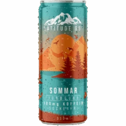 Latitude 65 Sommar Jordgubb (Strawberry) Energy Drink (Swedish) - 11.2fl.oz (330ml)