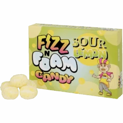 Fizz N Foam Super Fizzy Candy Sour Lemon Flavour - 3.5oz (100g)