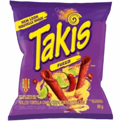 Takis Fuego Hot Chilli Pepper & Lime Rolled Tortilla Chips - 3.17oz (90g)