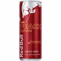 Red Bull Peach Edition Persikosmak (White Peach) (Swedish) - 8.45fl.oz (250ml)