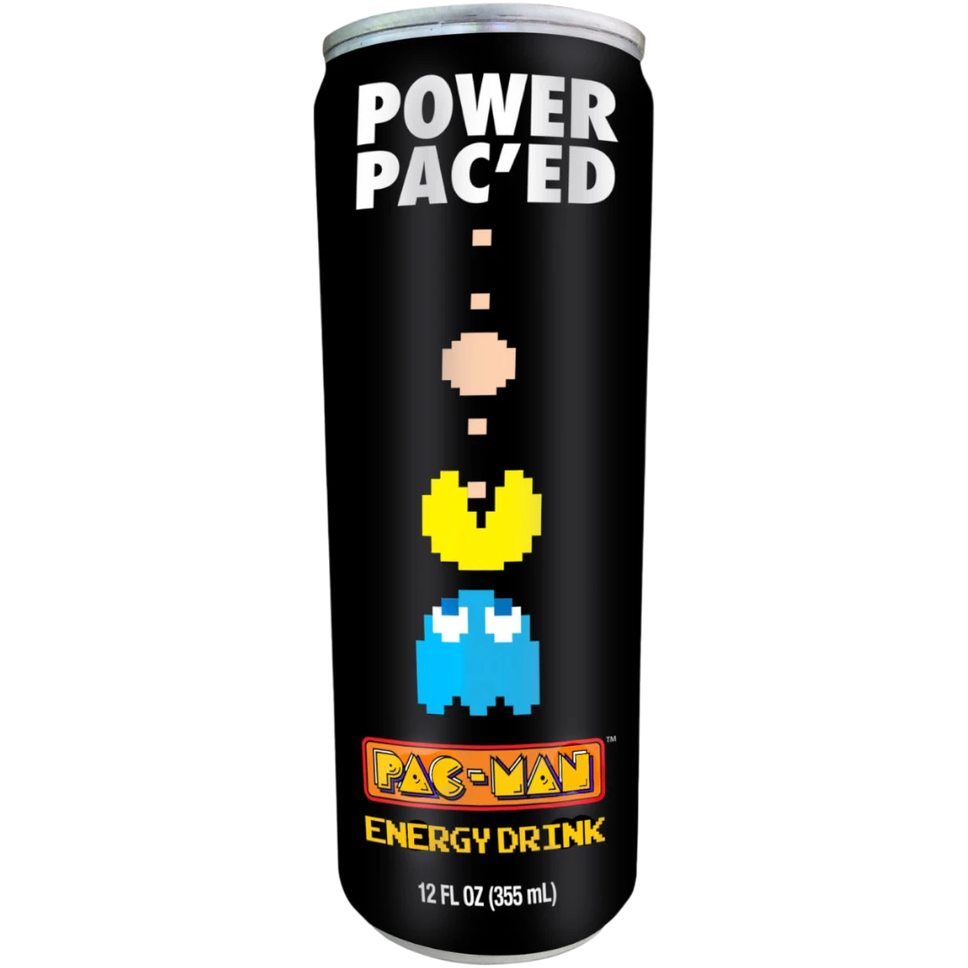 Pac-Man Power Pac’ed Energy Drink - 12fl.oz (355ml) 3 Pac-Man Power Pac’ed Energy Drink - 12fl.oz (355ml)