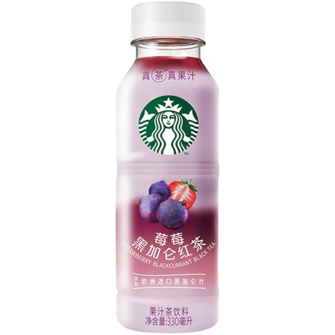 Starbucks Strawberry Blackcurrant Black Tea (China) - 11.2fl.oz (330ml) 3 Starbucks Strawberry Blackcurrant Black Tea (China) - 11.2fl.oz (330ml)