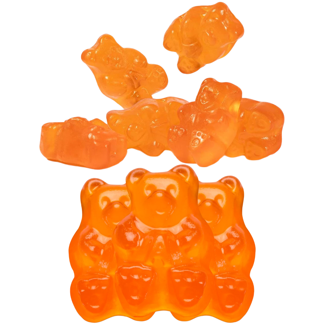Orange Gummy Bears 4 Orange Gummy Bears - Image 2