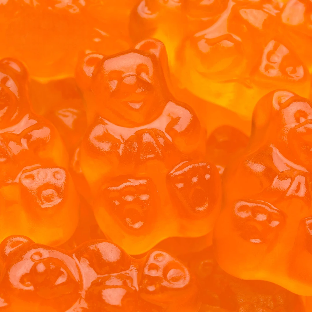 Orange Gummy Bears 3 Orange Gummy Bears