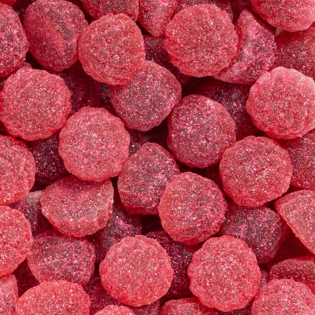 Sugared Strawberry Drops 3 Sugared Strawberry Drops