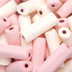 Strawberry Jelly Filled Mallow Tubes