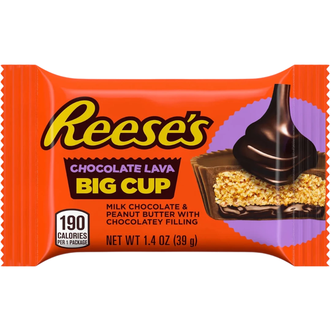 Reese's Chocolate Lava Big Cup - 1.4oz (39g) 3 Reese's Chocolate Lava Big Cup - 1.4oz (39g)