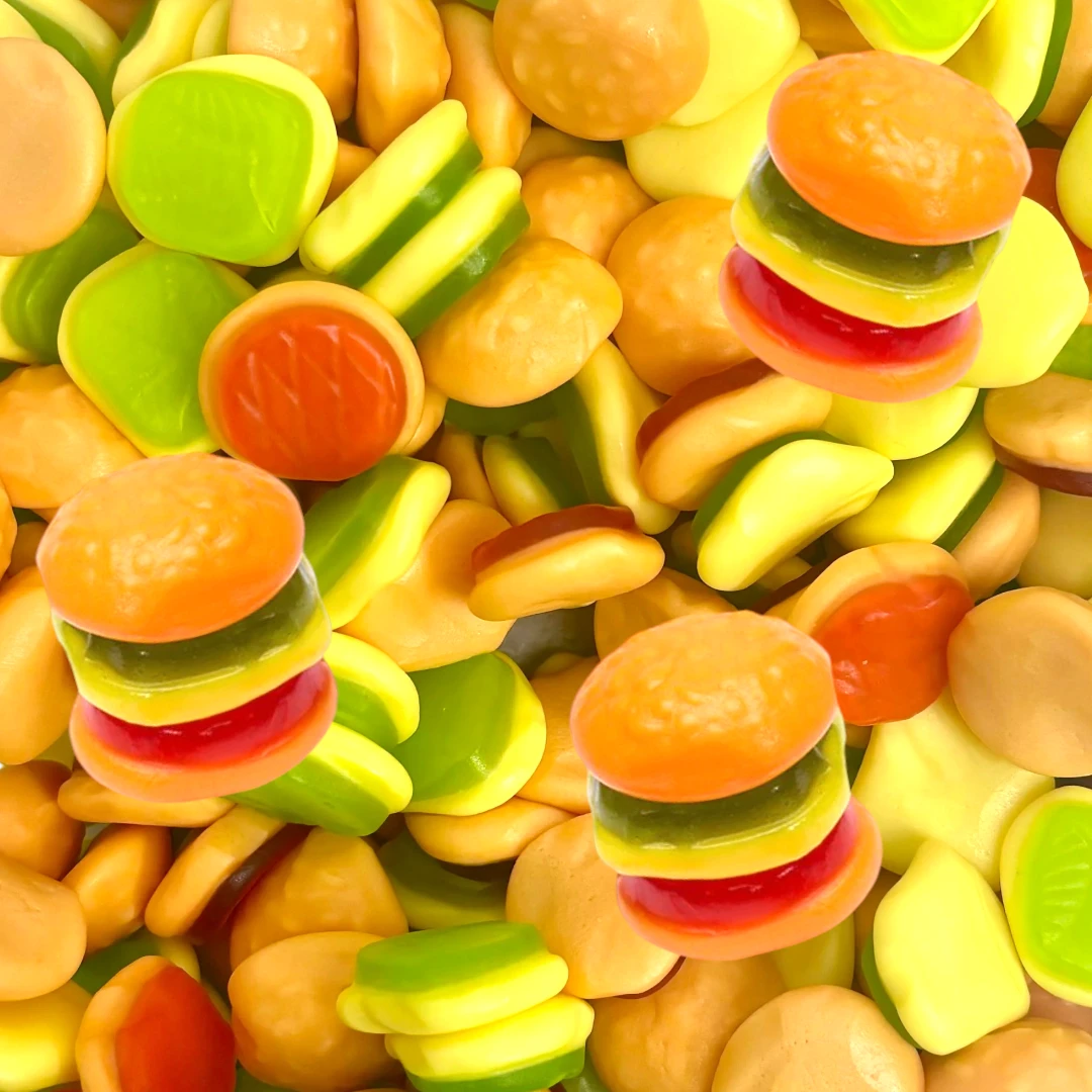 Gummy Burgers 3 Gummy Burgers