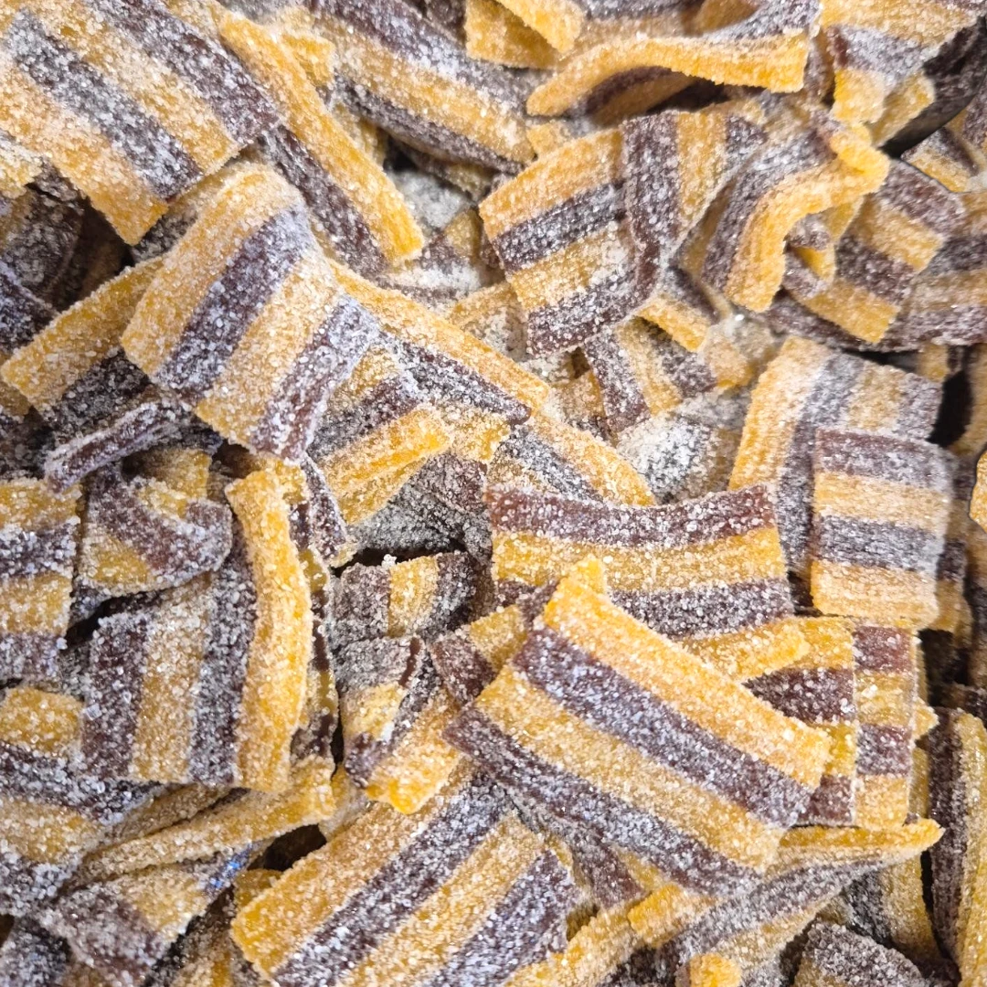 Sura Mattor Cola (Sour Cola Belt Bites) (Swedish) 3 Sura Mattor Cola (Sour Cola Belt Bites) (Swedish)