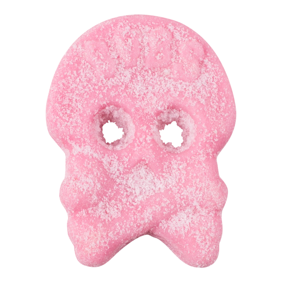 BUBS Sour Raspberry Foam Skulls 4 BUBS Sour Raspberry Foam Skulls - Image 2