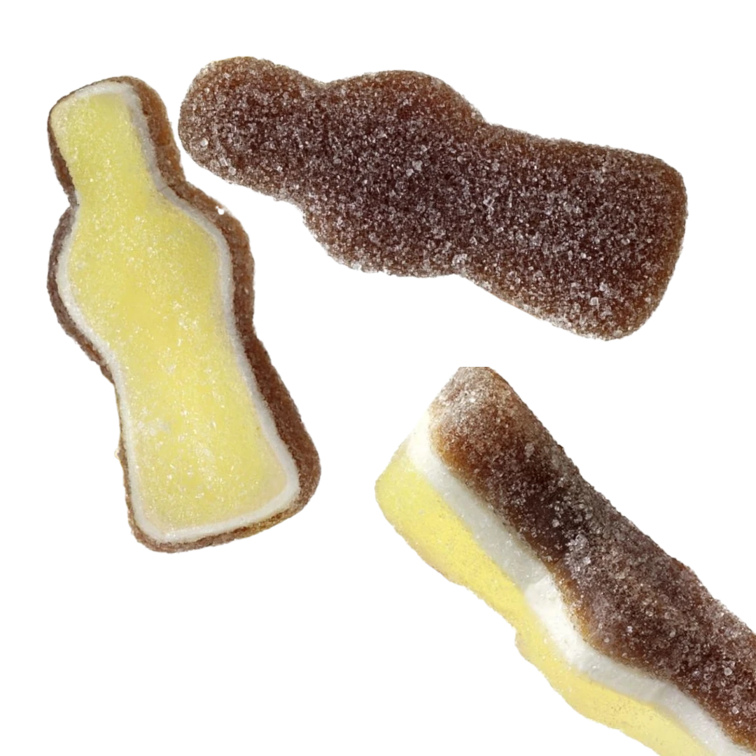 Handmade Tricolour Lemon Cola Float Bottles (Belgian) 4 Handmade Tricolour Lemon Cola Float Bottles (Belgian) - Image 2