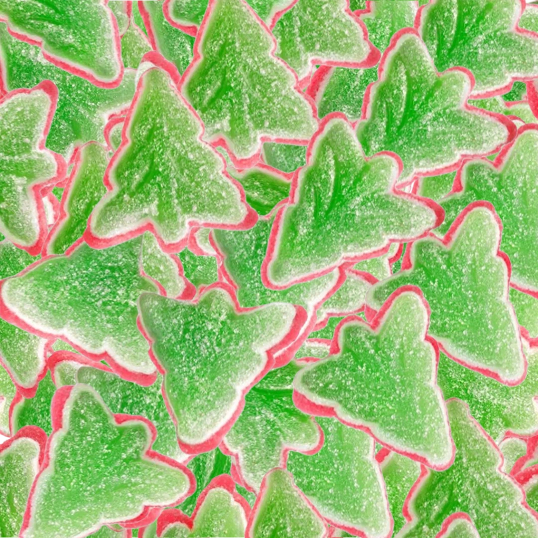 Handmade Tricolour Christmas Trees (Belgian) 3 Handmade Tricolour Christmas Trees (Belgian)