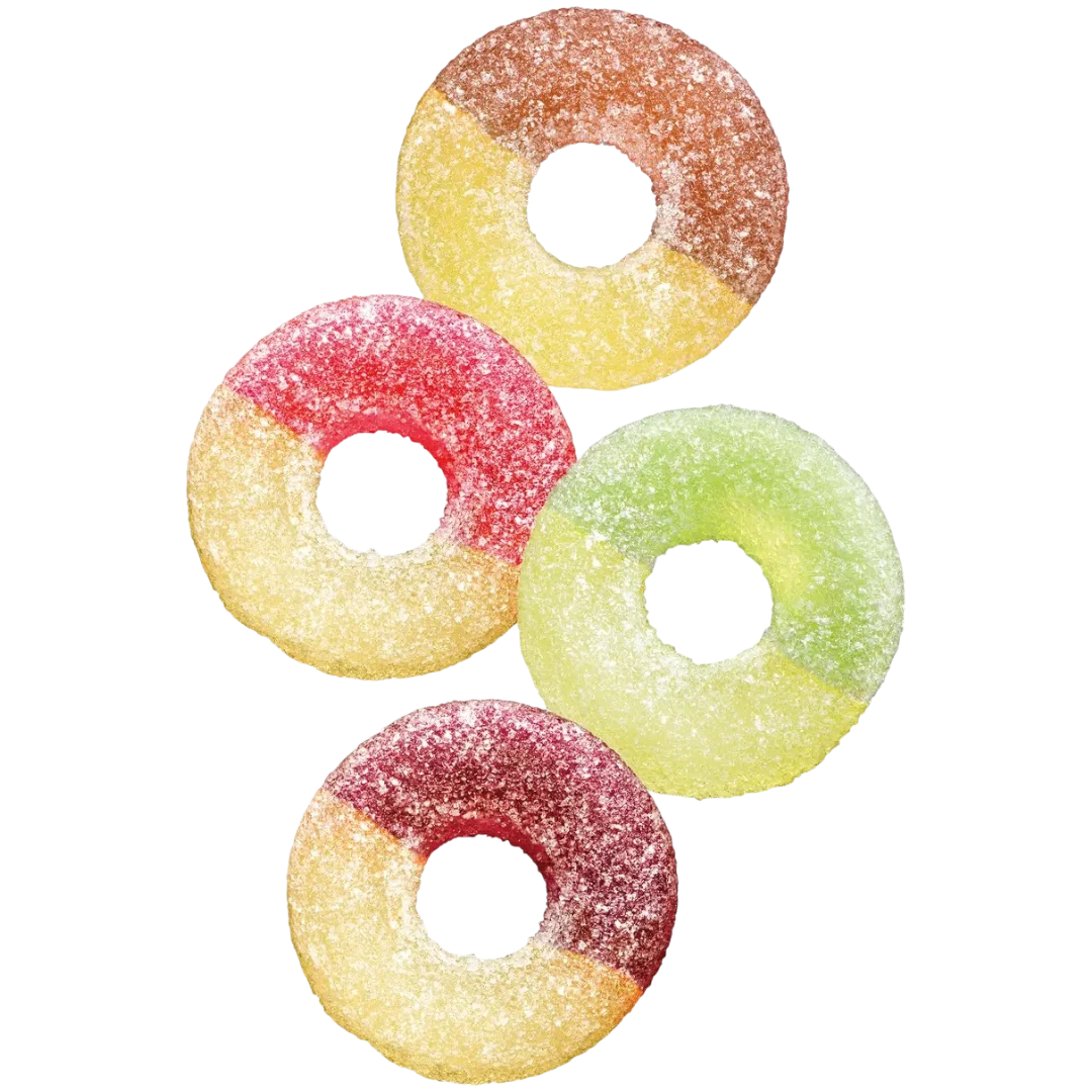 Kiwi-Melon & Apple-Strawberry Tutti Frutti Rings (Finnish) 4 Kiwi-Melon & Apple-Strawberry Tutti Frutti Rings (Finnish) - Image 2