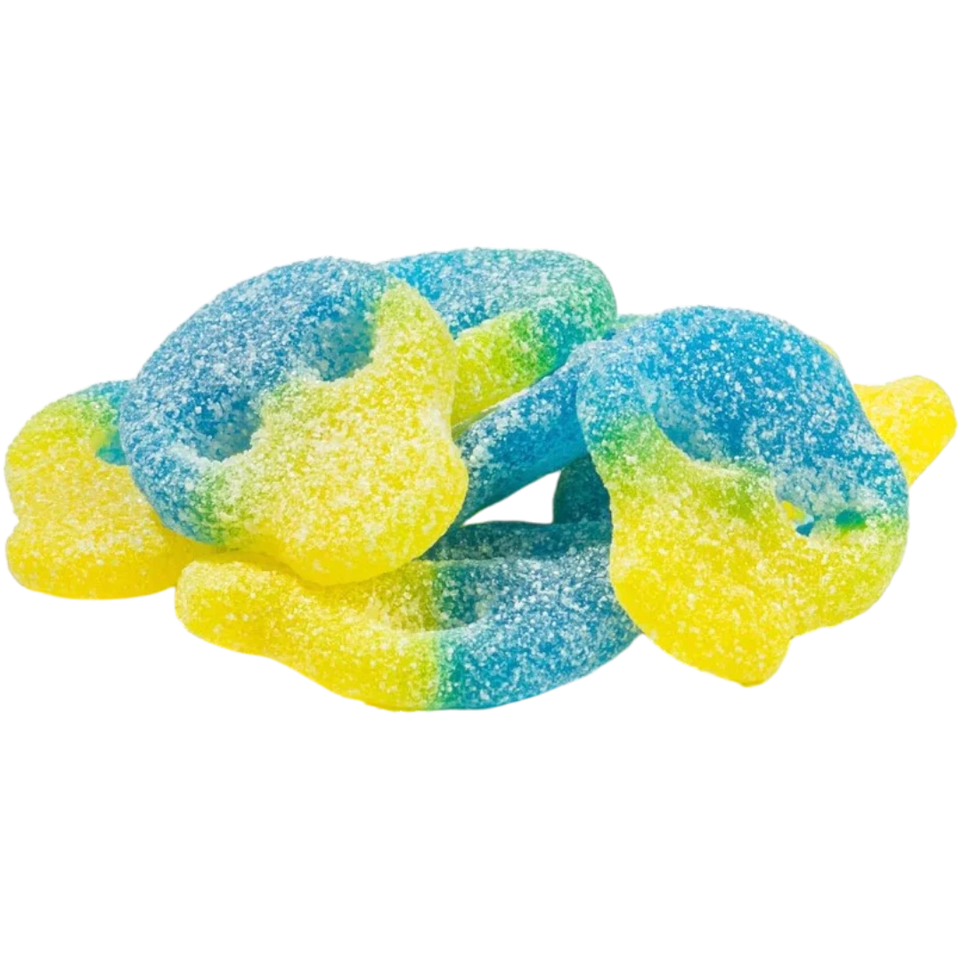 Blue Raspberry Lemonade Sour Swedish Skulls (Swedish) 4 Blue Raspberry Lemonade Sour Swedish Skulls (Swedish) - Image 2