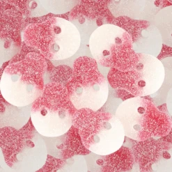 Strawberry Lemonade Sour Swedish Skulls (Swedish)