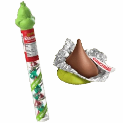 The Grinch Hershey's Kisses Candy Cane - 2.08oz (58g)