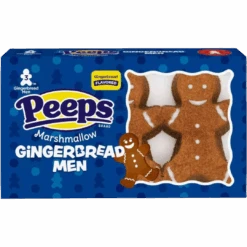 Peeps Marshmallow Gingerbread Men 3 Pack(Christmas Limited Edition) - 1.5oz (42g)