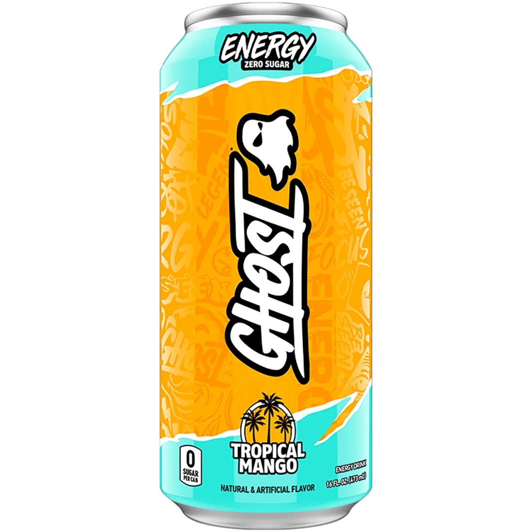 Ghost Energy Tropical Mango - 16fl.oz (473ml) 3 Ghost Energy Tropical Mango - 16fl.oz (473ml)