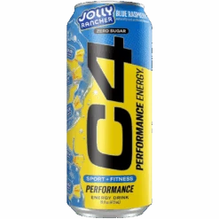 Cellucor C4 Jolly Rancher Blue Raspberry Flavour Energy Drink - 16fl.oz (473ml)