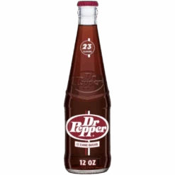 Dr Pepper Real Cane Sugar Retro Glass Bottle (Original Texas Version) - 12fl.oz (355ml)