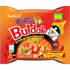 Samyang Buldak Tom Yum Flavour Spicy Ramen - 4.76oz (135g)