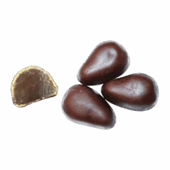 Chocolate-Coated Jelly Pears (Swedish)