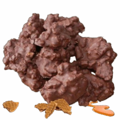 Stroopwafel Chocolate Clusters (Dutch)