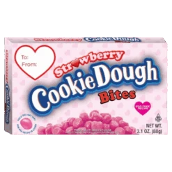 Cookie Dough Bites Strawberry Valentine's Theatre Box - 3.1oz (88g)