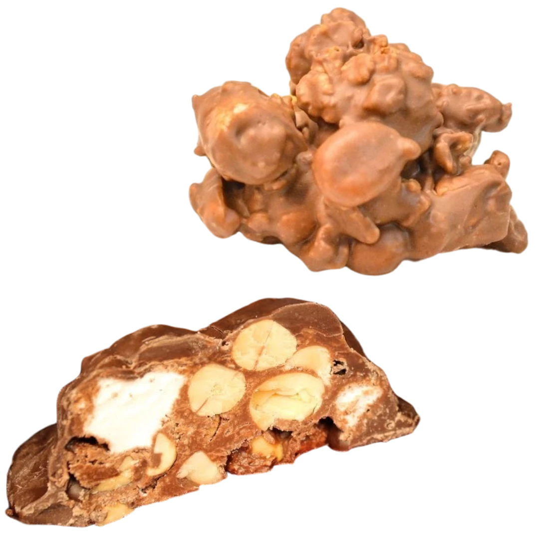 Rocky Road Chocolate Clusters (Dutch) 3 Rocky Road Chocolate Clusters (Dutch)
