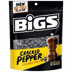 BIGS Sunflower Seeds Sea Salt & Cracked Black Pepper Flavour - 5.35oz (152g)