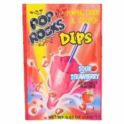Pop Rocks Dips Sour Strawberry - 0.63oz (18g)