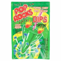 Pop Rocks Dips Sour Apple + Tattoo - 0.63oz (18g)