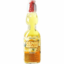 Genki Pineapple Ramune Soda (Japan) - 6.8fl.oz (200ml)