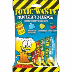Toxic Waste Nuclear Sludge Chew Bars Assorted Peg Bag - 2.82oz (80g)