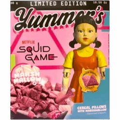 Yummer's Squid Game Marshmallow Pillow Cereal - 10.58oz (300g)