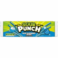 Sour Punch Blue Raspberry Straws - 2oz (57g)