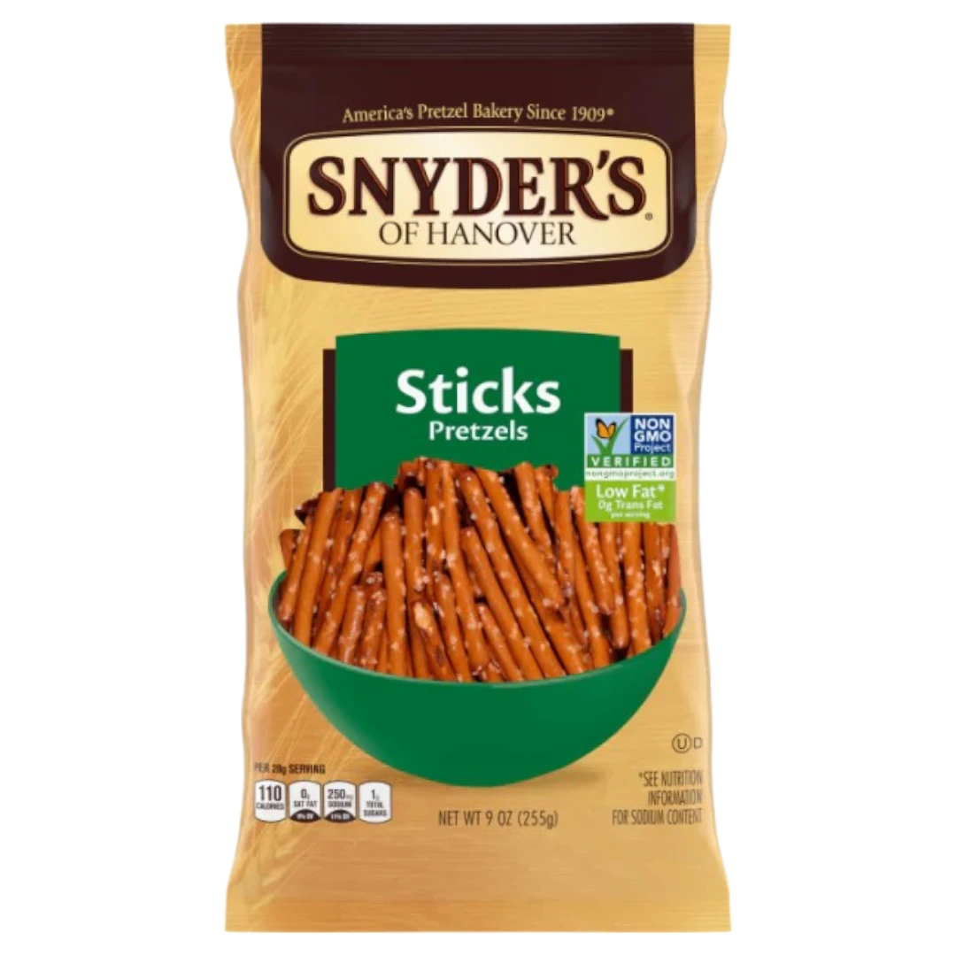 Snyder's Pretzel Sticks - 9oz (255g) 3 Snyder's Pretzel Sticks - 9oz (255g)
