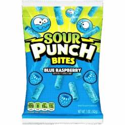 Sour Punch Bites Blue Raspberry - 5oz (142g)