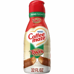 Coffee Mate Twix Zero Sugar Liquid Creamer Big Bottle - 32fl.oz (946ml)