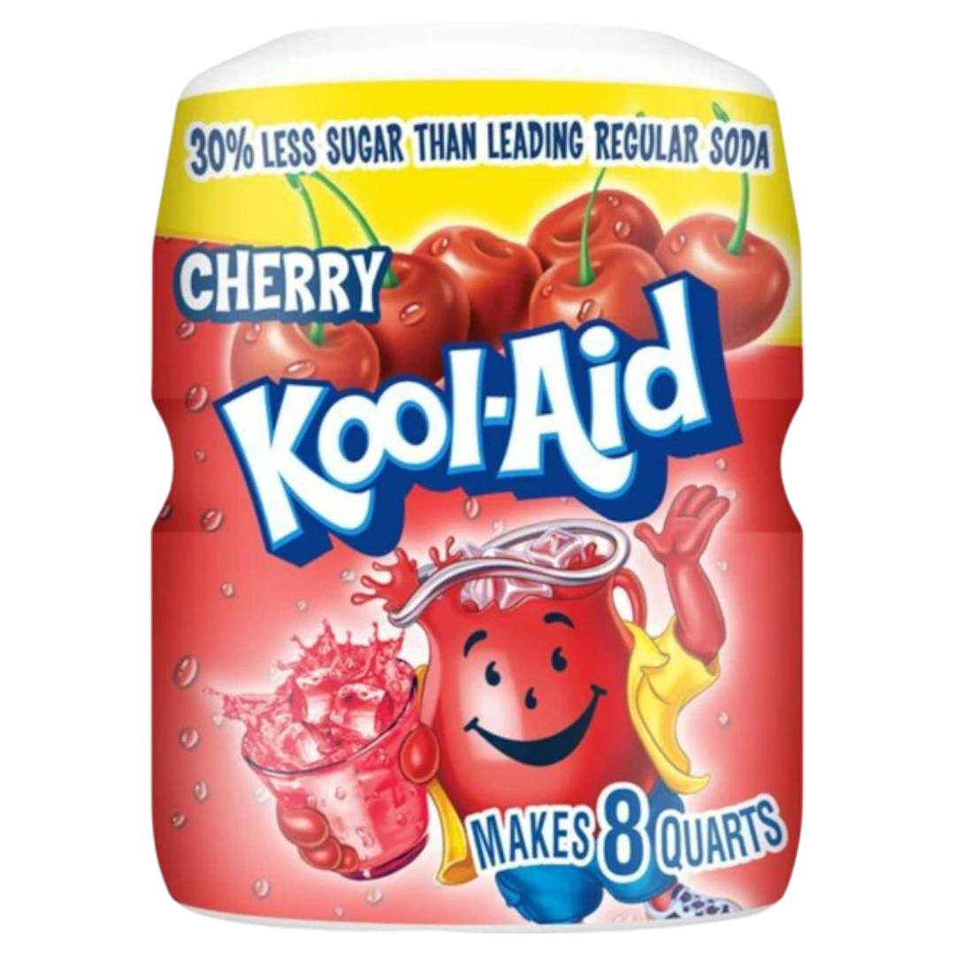 Kool Aid Cherry Mix Tub - 19oz (538g) 3 Kool Aid Cherry Mix Tub - 19oz (538g)