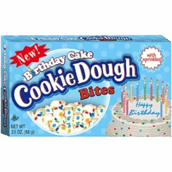 Birthday Cake Cookie Dough Bites Theatre Box - 3.1oz (88g)