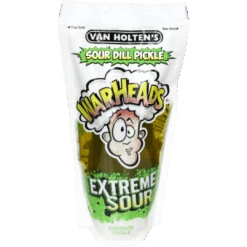 Van Holten's Warheads Extreme Sour Dill Pickle Pickle In-a-Pouch