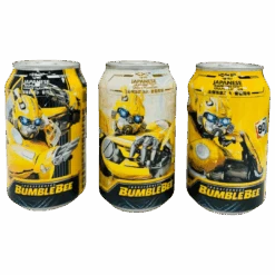 Transformers Bumble Bee Grape Ramune (Japan) - 11.58fl.oz (330ml)