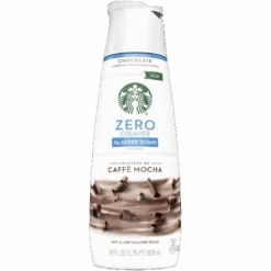 Starbucks Zero Caffè Mocha Liquid Creamer Big Bottle - 28fl.oz (828ml)