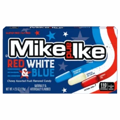 Mike & Ike Red White & Blue Theatre Box - 4.25oz (120g)