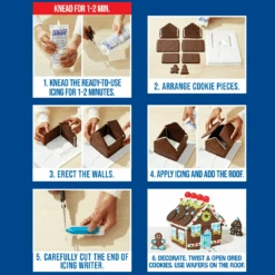 Oreo E-Z Build Cookie Kit House - 26.9oz (763g) -Arizona Snack Shop PHOTOROOMTRANSPARENT Photoroom 343