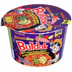 Samyang Buldak Habanero Lime Hot Chicken Big Bowl Ramen Noodles - 3.7oz (105g)